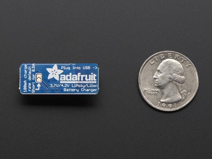Immagine prodotto Adafruit Micro Lipo USB LiIon/LiPoly caricatore v1 (Vari)