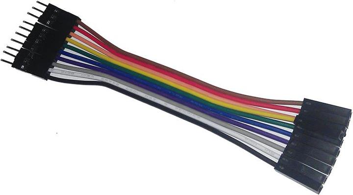 Image du produit Play-Zone Câbles de démarrage 10 pcs. H/F 10CM 24AWG