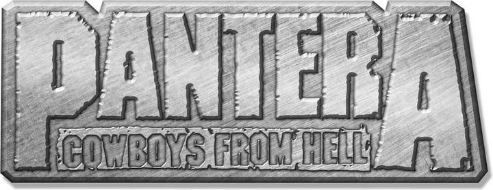 Produktbild Pantera Abzeichen Cowboys From Hell Metall