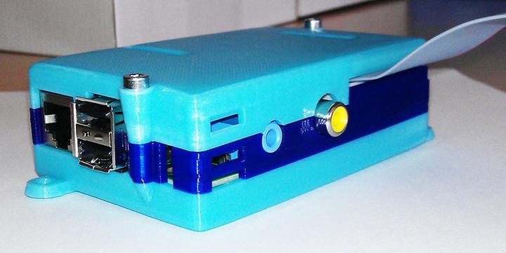 Actual product image Play-Zone 3D Printed Box for Raspberry PI (Model B)