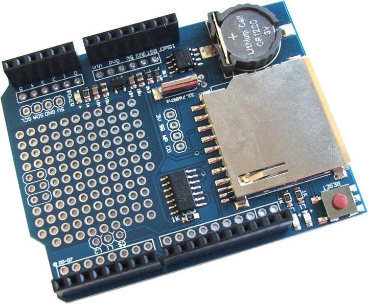 Actual product image Deek-Robot DK Data Logging Shield V1.0