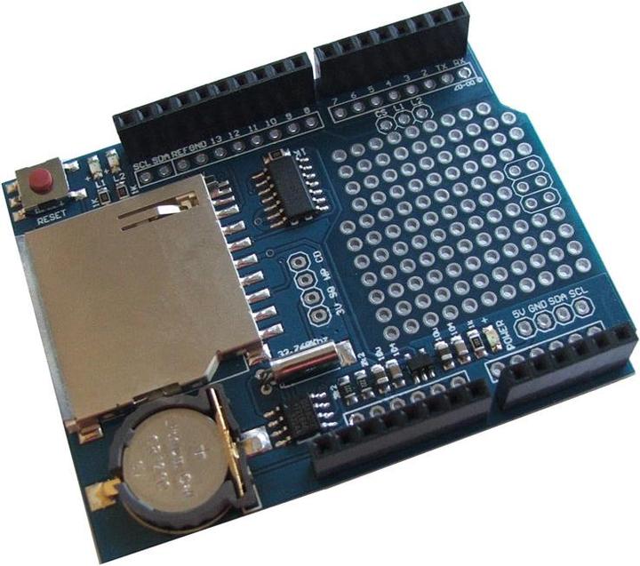 Actual product image Deek-Robot DK Data Logging Shield V1.0