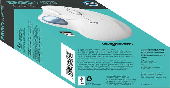 Actual product image Logitech Ergo M575 (Wireless)