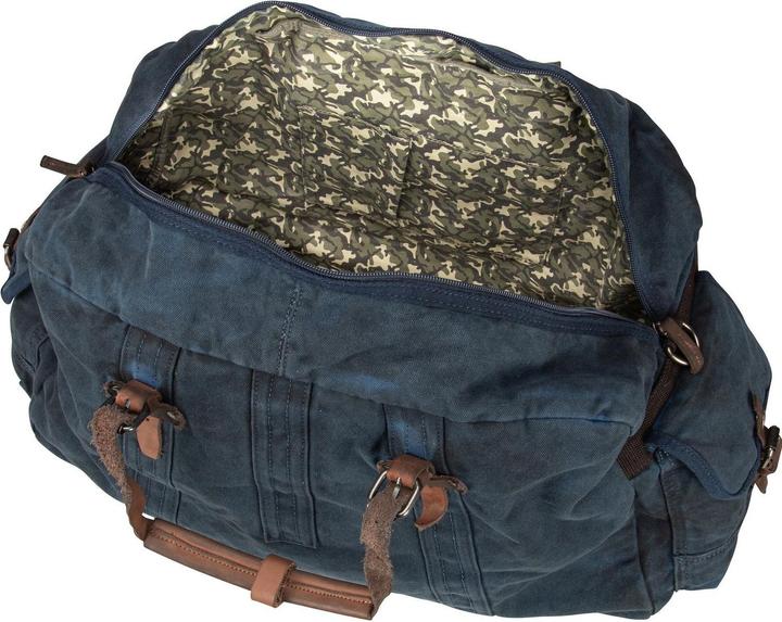 Actual product image Greenburry Vintage Aviator 5899 Travel Bag Blue Edition (54 l)