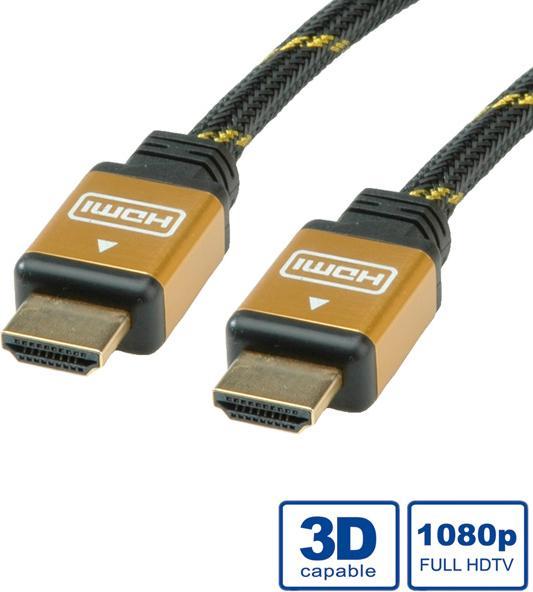 Actual product image Roline HDMI (Typ A) — HDMI (Typ A) (10 m, HDMI)