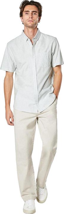 Actual product image Universal Textiles Mens Slub Poplin Short-Sleeved Shirt (L)