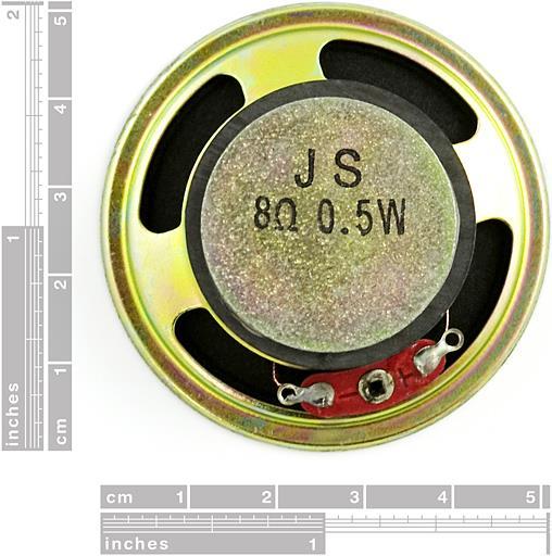 Immagine prodotto SparkFun Altoparlante 0.5W 8Ohm