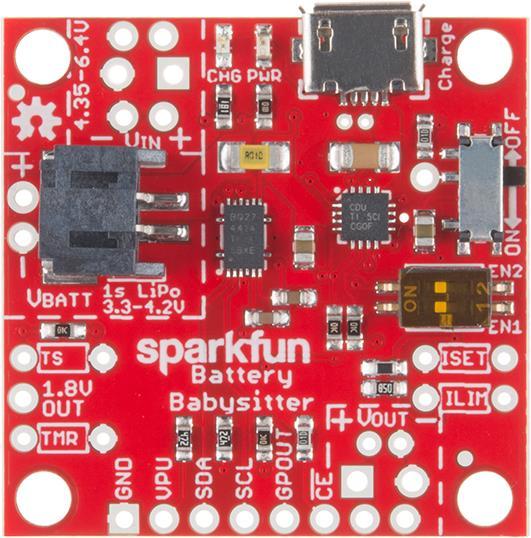 Produktbild SparkFun Battery Babysitter LiPo Battery Manager (Diverse)