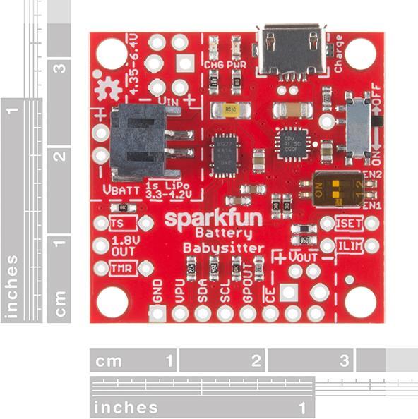 Produktbild SparkFun Battery Babysitter LiPo Battery Manager (Diverse)
