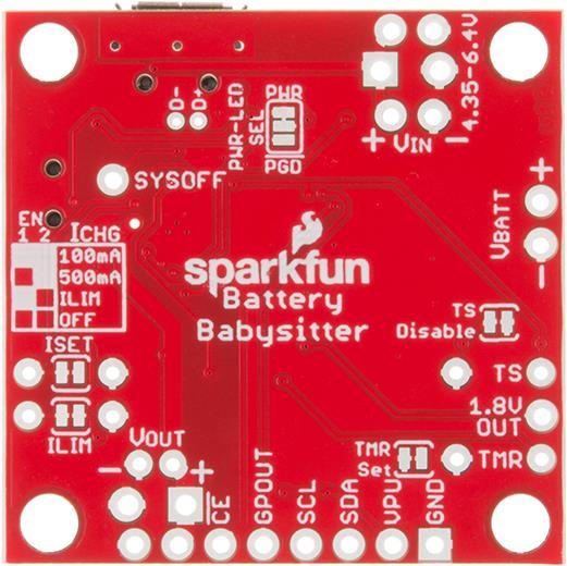 Produktbild SparkFun Battery Babysitter LiPo Battery Manager (Diverse)