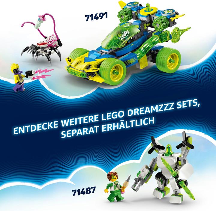 Produktbild LEGO Mateo mit dem Z-Blob Action-Rennwagen (71491, LEGO Dreamzzz)