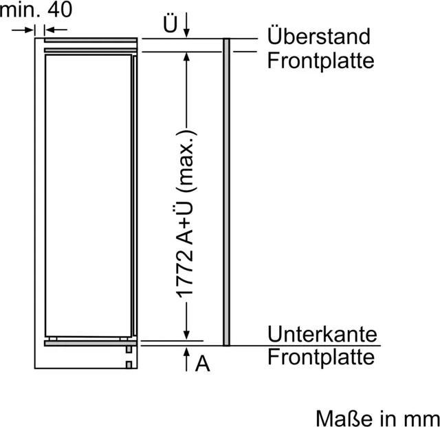 Produktbild Bosch Hausgeräte BOSC Einbau-Kühlschrank (310 l)