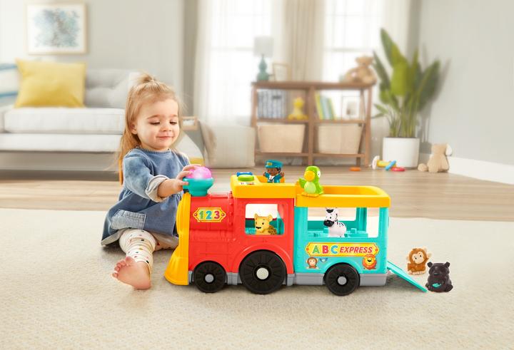 Image du produit Fisher-Price Little People Grand train ABC des amis des animaux