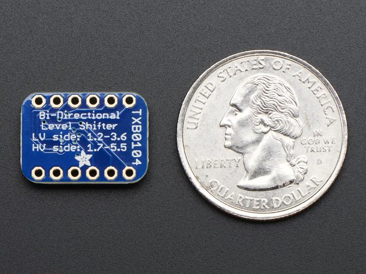 Actual product image Adafruit TXB0104 Bi Directional Level Shifter (Various)