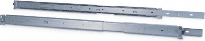 Intertech 48,3 Teleskopschienensatz 650mm 2U - Silber