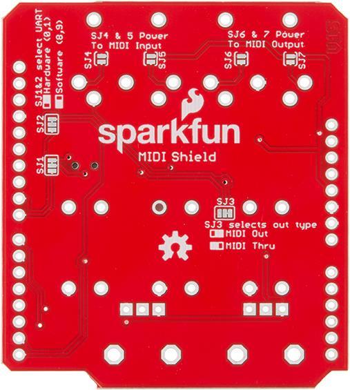 Produktbild SparkFun MIDI Shield (Shield)