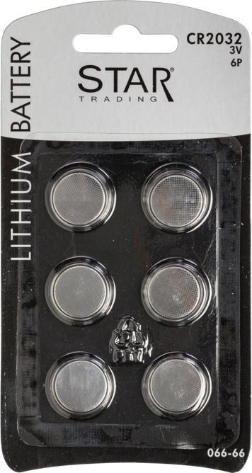 Immagine prodotto Star Trading Batteria 6-pack CR2032 (6 pz., CR2032)
