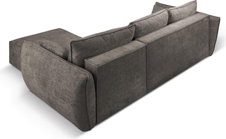 Actual product image Micadoni Right Corner Sofa With Bed Function And Box, "Kaelle", 4 Seats, 252x165x87Made in Europe (Corner sofa)