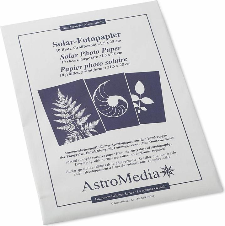 Produktbild Das Solar-Fotopapier (21,5x28cm), 10 Blatt