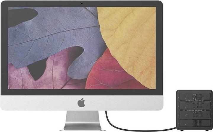 Produktbild Renkforce RF-6647598 8.9 cm (3.5 Zoll) Festplattengehäuse 4 Bay 3.5 Zoll USB-A ( (3.5")