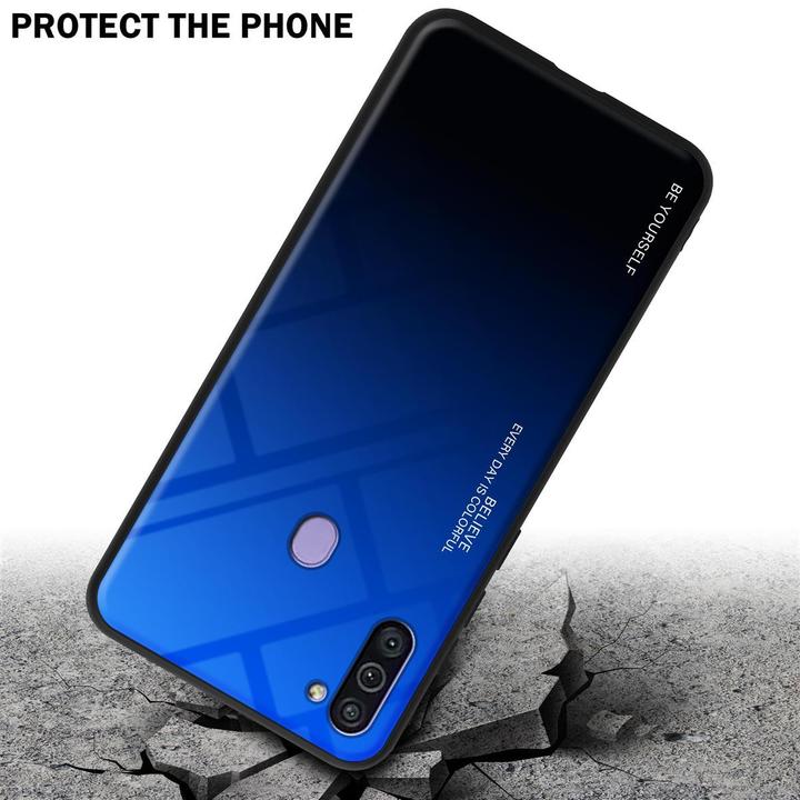 Actual product image Cadorabo TPU 2 colors glass cover (Samsung Galaxy A11, Samsung Galaxy M11)