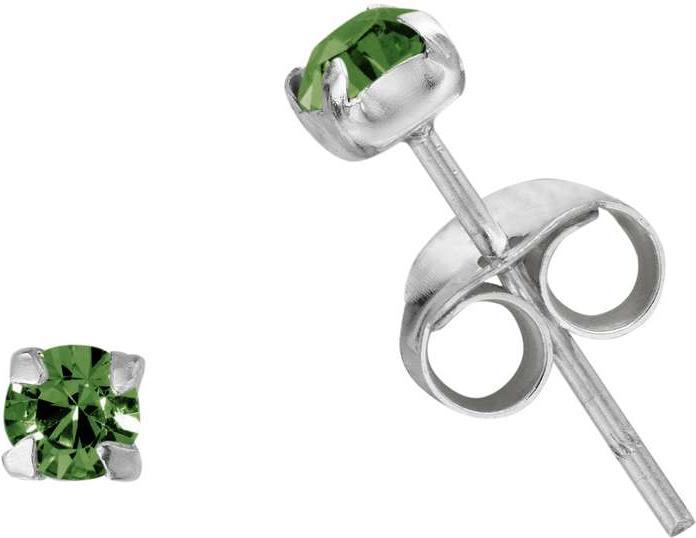 Produktbild Bijouteria Ohrstecker (Silber 925, Kristall)