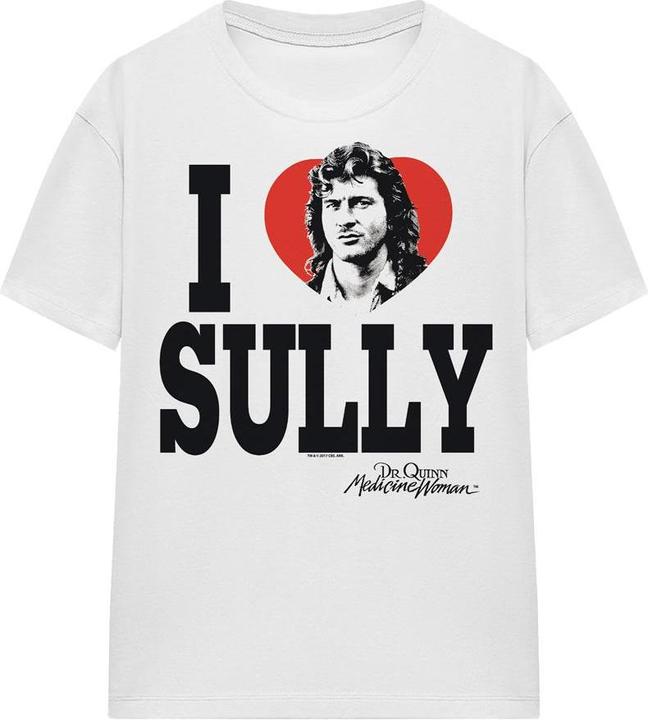 Immagine prodotto Dr. Quinn, Medicine Woman I Heart Sully Maglietta Adulto Unisex (L)