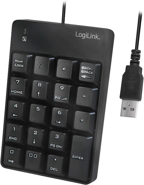 Produktbild LogiLink ID0184 (Nummernblock, Kabelgebunden)