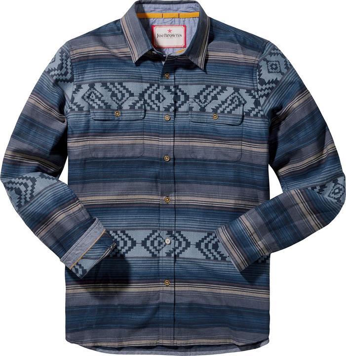 Actual product image Joe Browns Aztec Stripe Long Sleeve Shirt (XL)