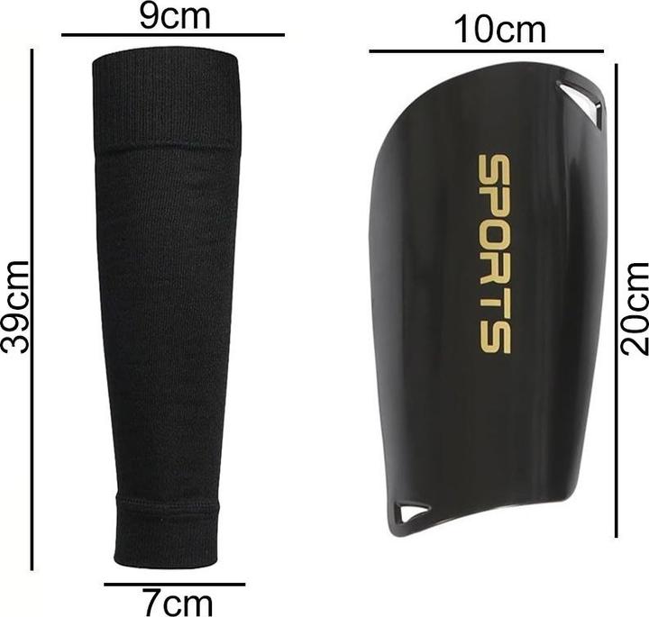 Image du produit Cbx Set de football 3 pièces manchettes de football, protège-tibias et chaussettes 150 - 175 cm (L)