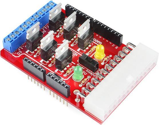 Actual product image SparkFun Power Driver Shield Kit