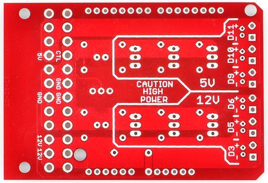 Actual product image SparkFun Power Driver Shield Kit