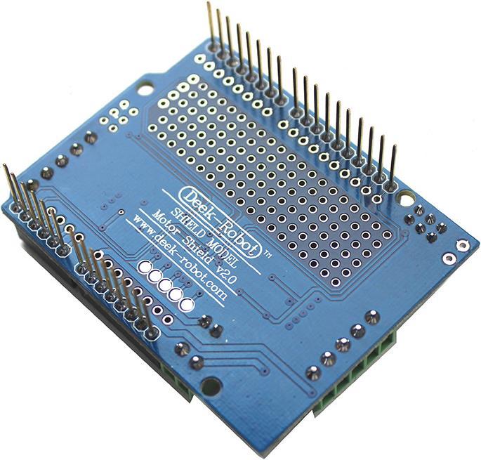 Actual product image Deek-Robot DK Motor/Stepper/Servo Shield V2 (Shield)