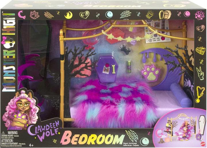 Actual product image Monster High Clawdeen Wolf Bedroom