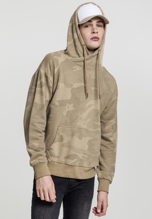 Produktbild Urban Classics High Neck Camo Hoody (XL)