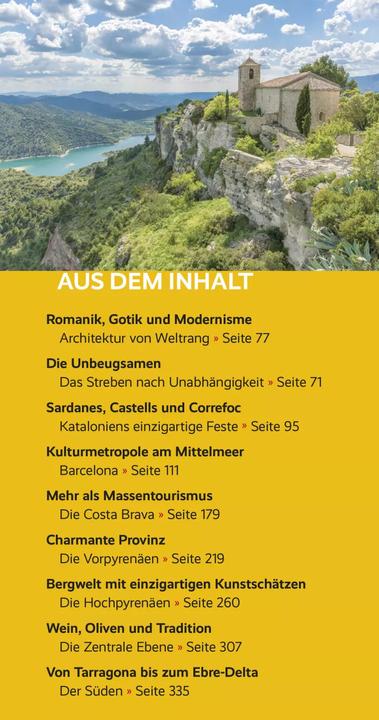 Image du produit Reiseführer Katalonien (Allemand, Jens Wiegand, 2023)