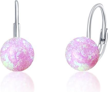 Immagine prodotto JVD Delicati orecchini in argento con opali sintetici rosa SVLE0783XF6O400