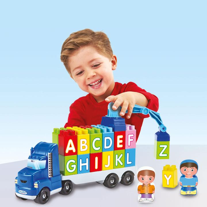 Immagine prodotto Abrick Camion con gru e lettere