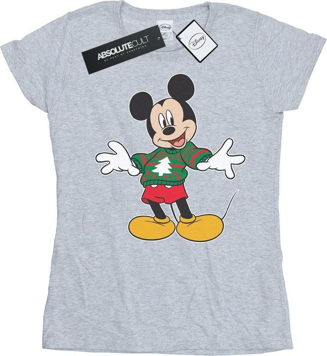Produktbild Disney Mickey Mouse Christmas Jumper Stroke TShirt (XL)