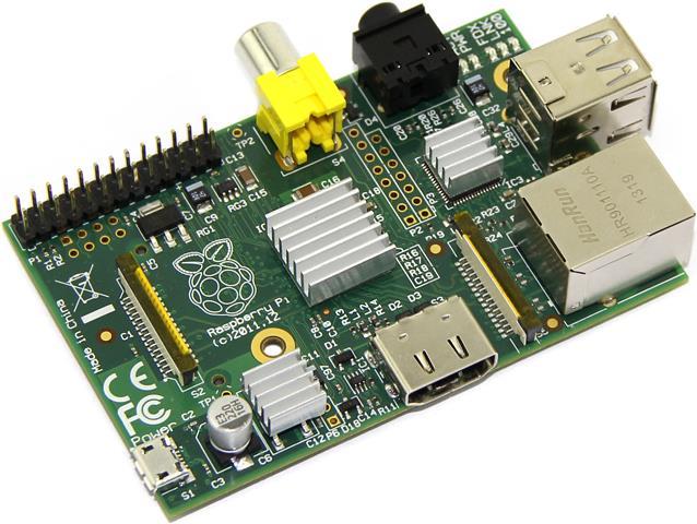 Actual product image OEM Aluminium Raspberry Pi Cooler Heatsink Kit (Heatsink)