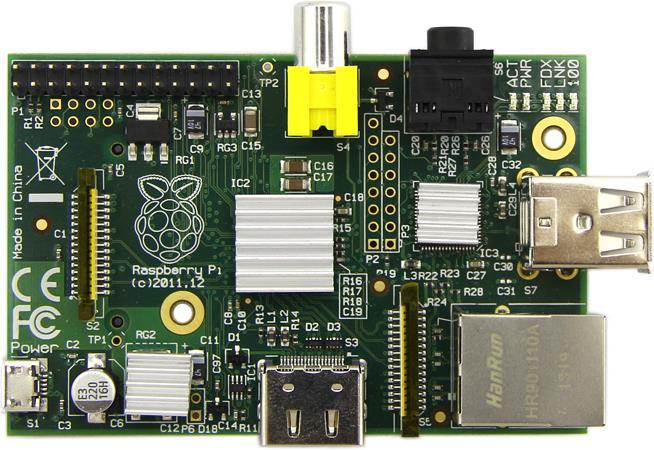 Actual product image OEM Aluminium Raspberry Pi Cooler Heatsink Kit (Heatsink)