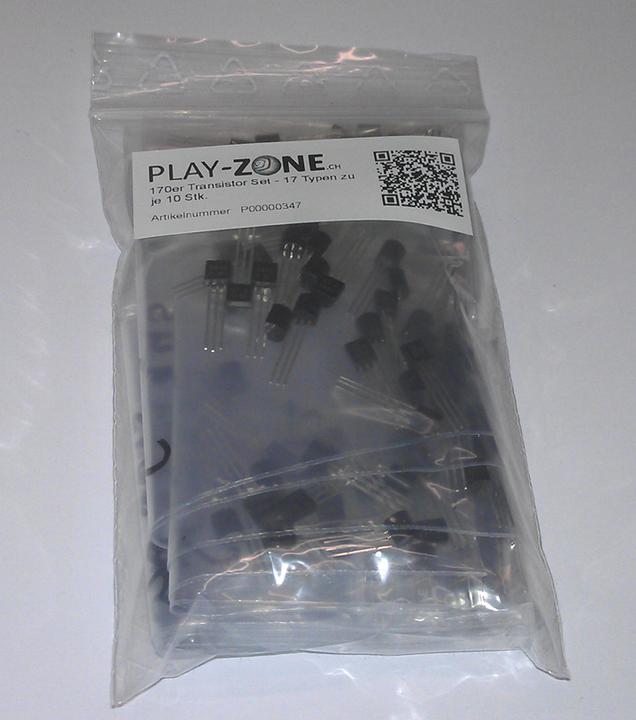 Actual product image OEM 170 transistor set 17 types each 10 pcs.