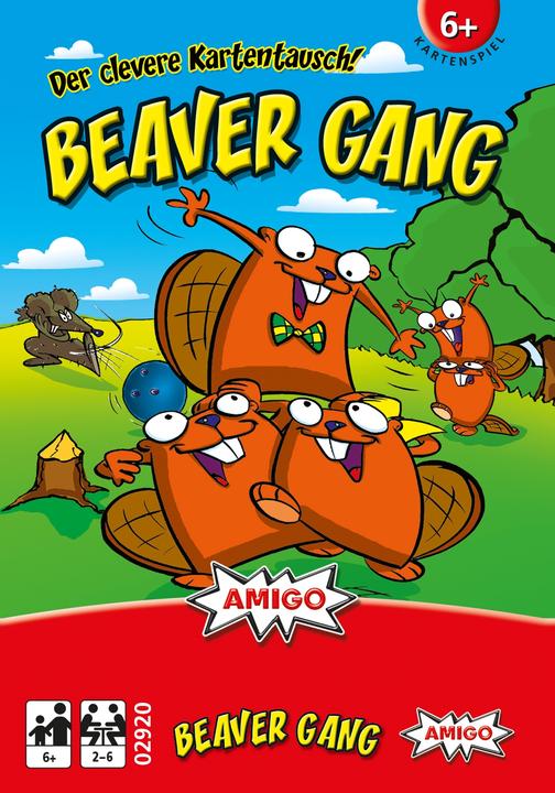 Actual product image Amigo Beaver Gang Beaver Gang (German, French, Italian)