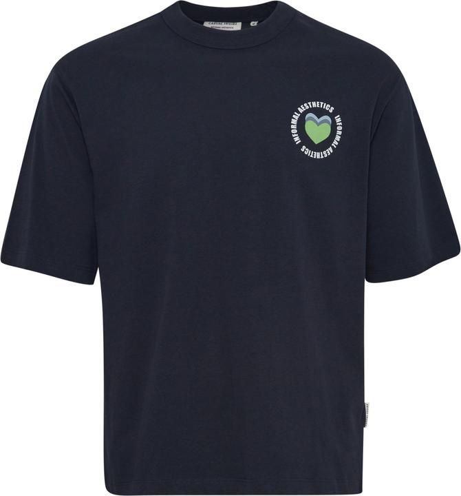 Casual Friday CFTue relaxed fit tee with chest print 20505006