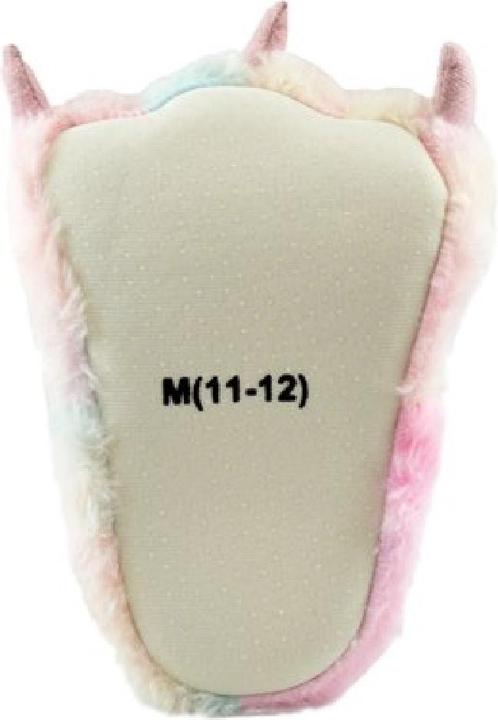 Image du produit Slumberzzz Chaussons à griffes super doux pour enfants/enfants en forme de licorne et de pastel (31)