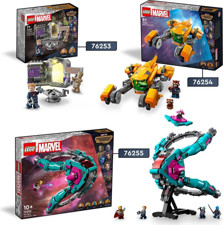 Produktbild LEGO Das neue Schiff der Guardians (76255, LEGO Marvel)