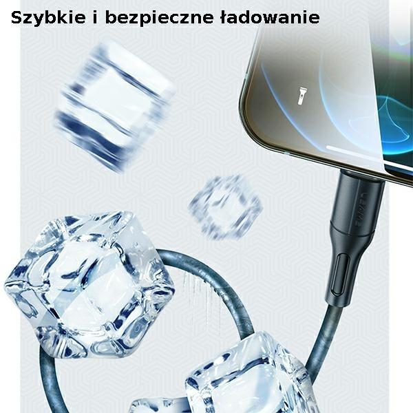 Produktbild Usams Kabel U68 microUSB 2A Fast Charge 1m bialywhite SJ502USB02 USSJ502 (1 m, USB 2.0)
