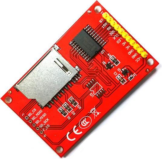 Produktbild OEM 2.2" SPI LCD 220x176 ILI9225 SD-Leser