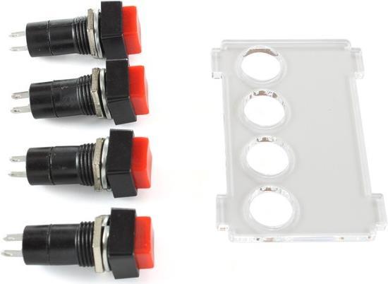 Actual product image Tinkerforge Weather station push button add-on (Badges)