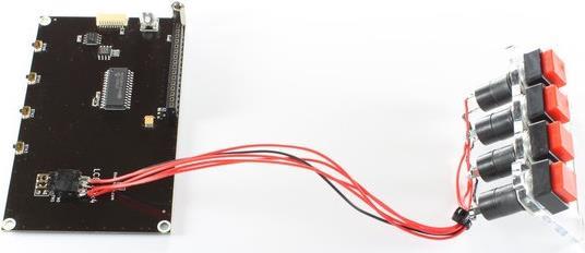 Actual product image Tinkerforge Weather station push button add-on (Badges)